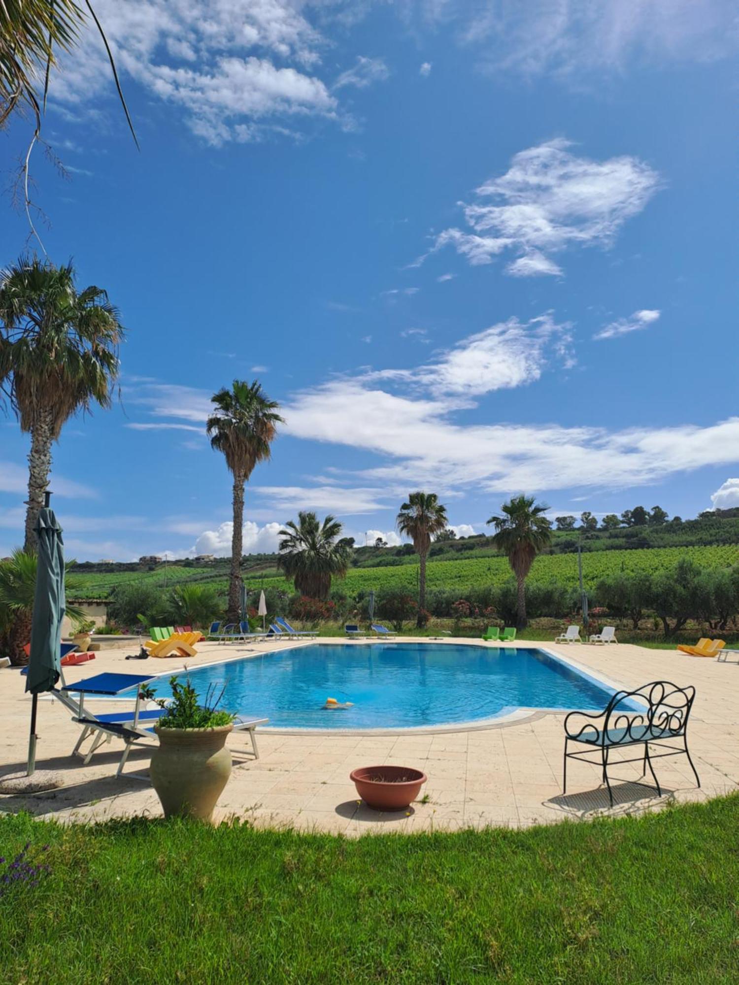 Fattoria Manostalla Villa Chiarelli Balestrate Exteriér fotografie
